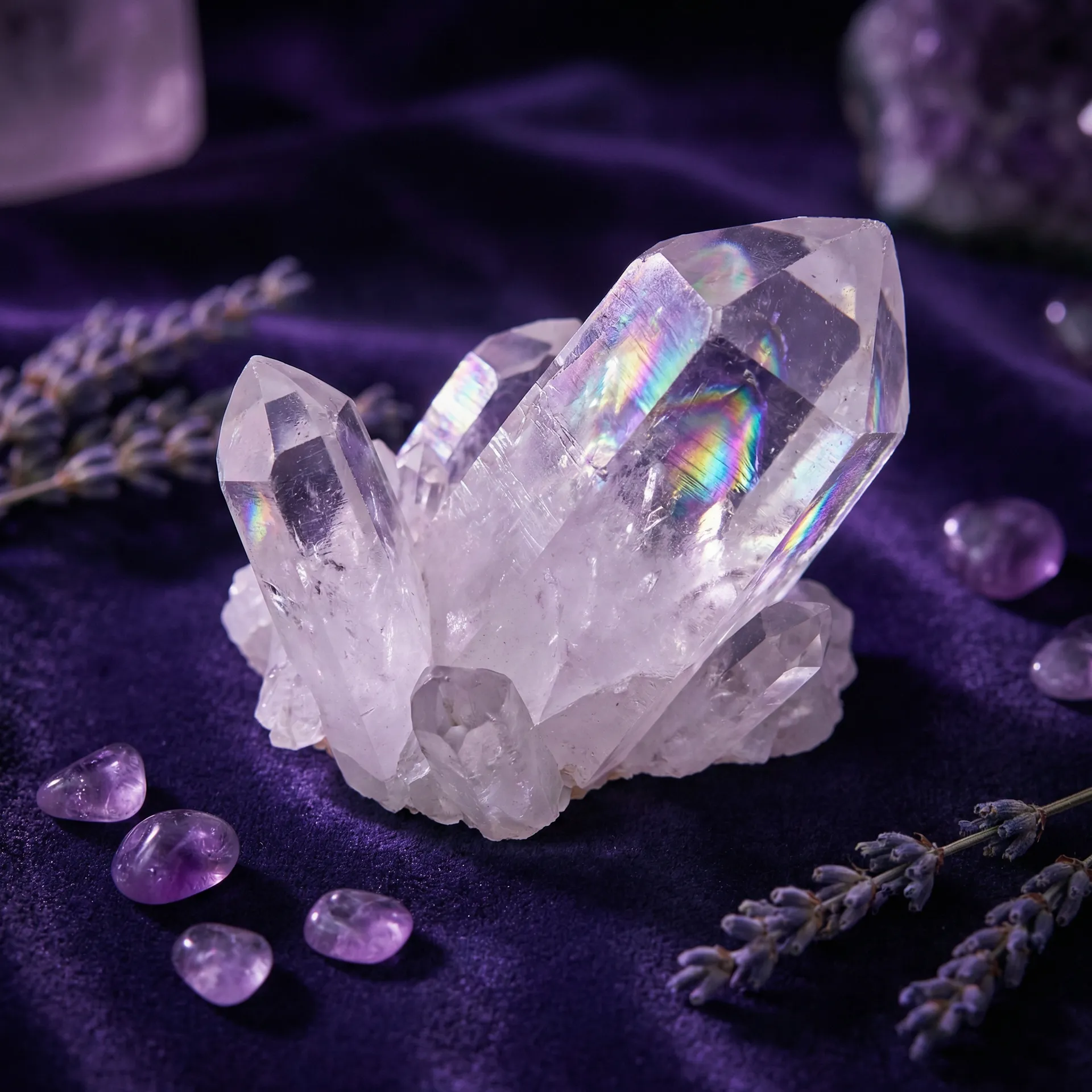 天然白水晶 - 记得香蕉成熟时 | 神秘学好物